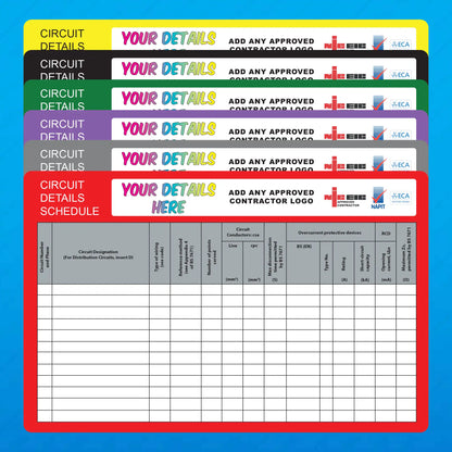 Electrical Circuit Detail Stickers
