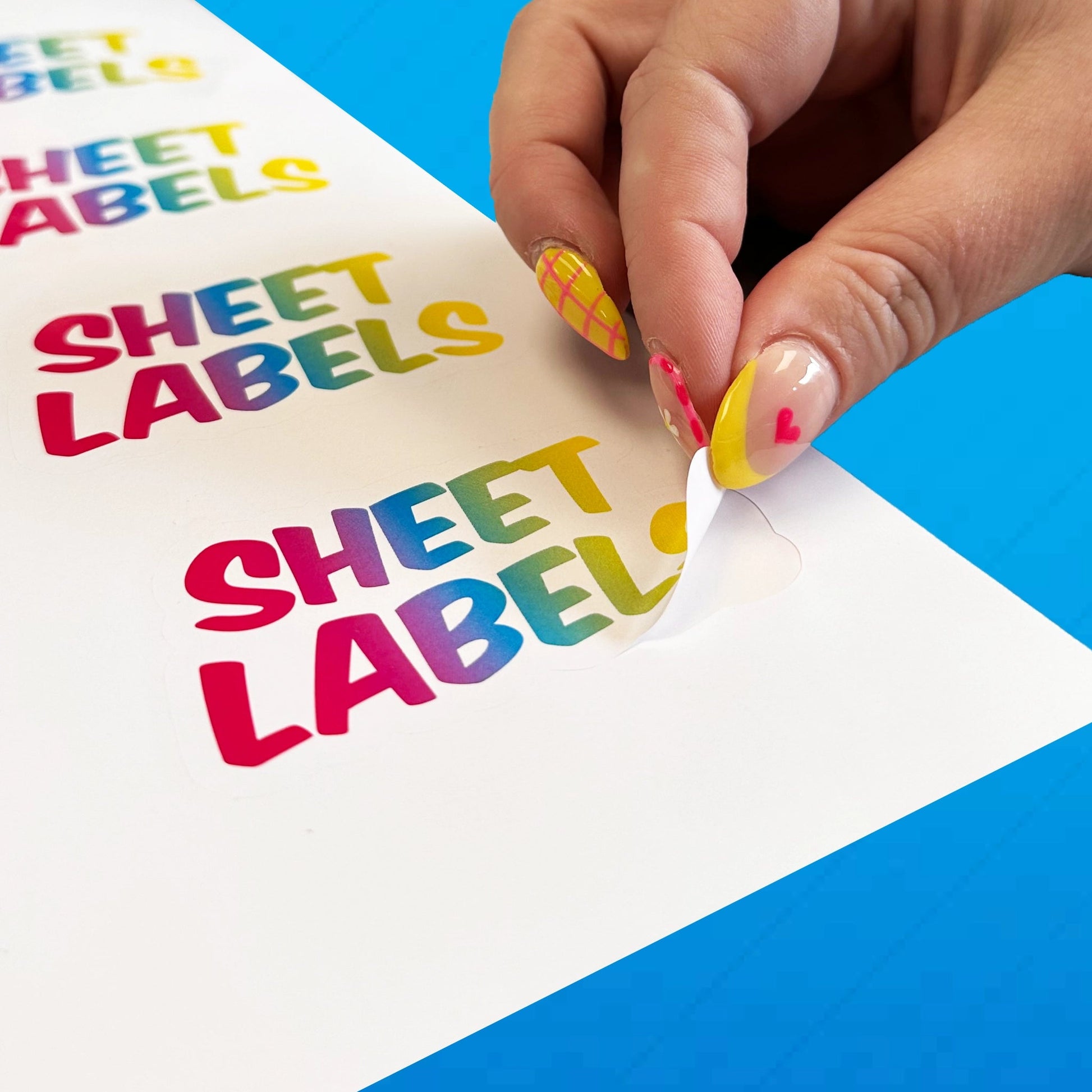 Sheet Labels - Trade Stickers